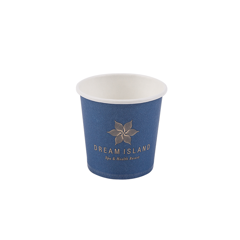 4oz Disposable Biodegradable Single-circuers Paper Cup