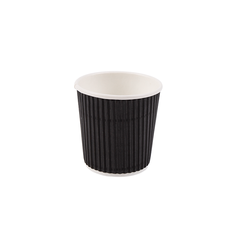 4oz Disposable Biodegradable Corrugated Paper Cucurbitulae