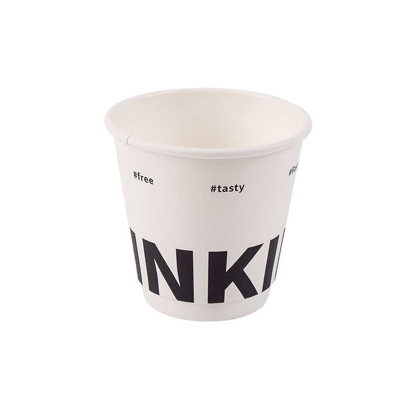 8oz Disposable Biodegradable Single-circuers Paper Cup