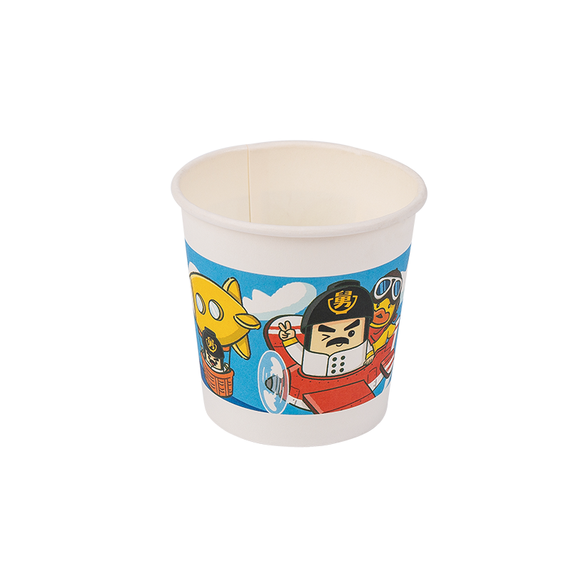 6oz Disposable Biodegradable Single-circuers Paper Cup