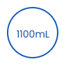 1100ML Disposable Biodegradable Sem Paper Crater icon