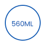 560ML Disposable Degradable Packing Paper Bowl icon