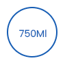 750ML Disposable Biodegradable Sem Paper Crater icon